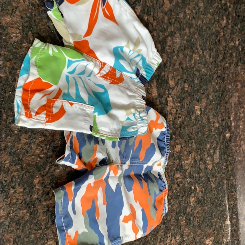 Baby boy Charlie rocket bathing suits!